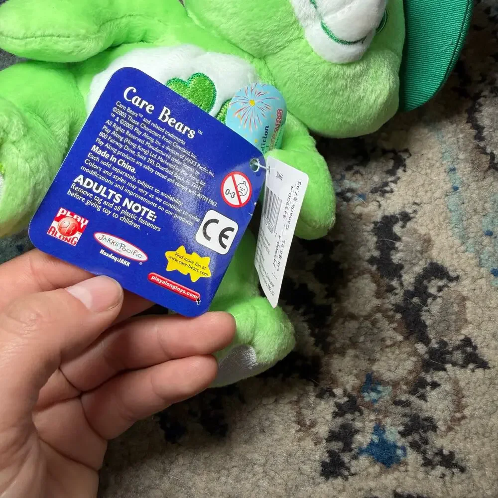 Vintage Care Bears Good Luck Varsity Bear - Picture 6 of 8